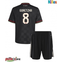 Camiseta Bayern Munich Leon Goretzka #8 Tercera Equipación para niños 2025-26 manga corta (+ pantalones cortos)
